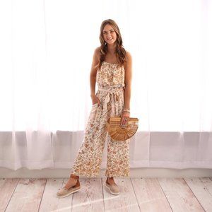 Floral American Eagle Jumpsuit